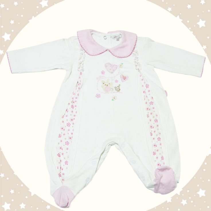 Salopetă cu Voloane (0-6 luni)