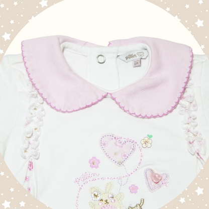 Salopetă cu Voloane (0-6 luni)