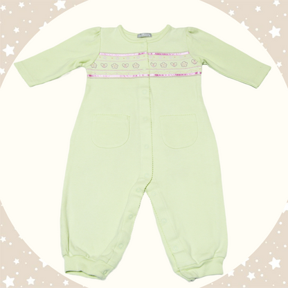 Salopetă Lime (6-12 luni)