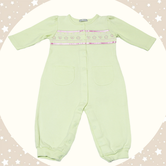 Salopetă Lime (6-12 luni)