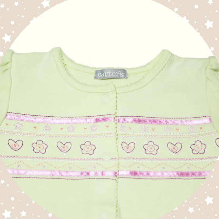 Salopetă Lime (6-12 luni)