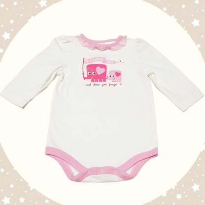 Body Elefant Roz (0-3 luni)