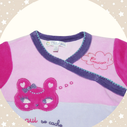 Salopetă Pisică (0-36 luni)