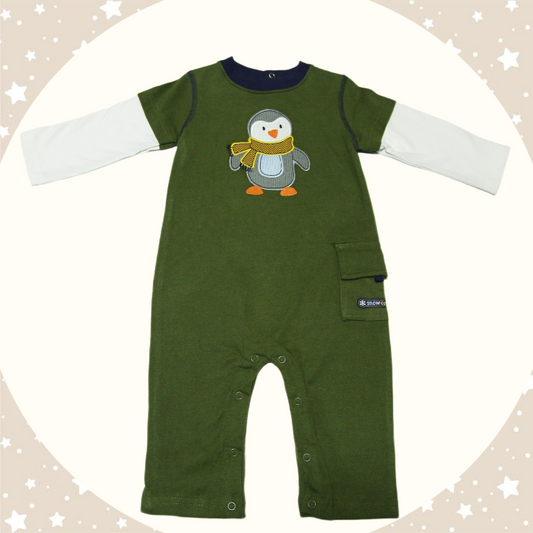 Salopetă Pinguin (0-18 luni)