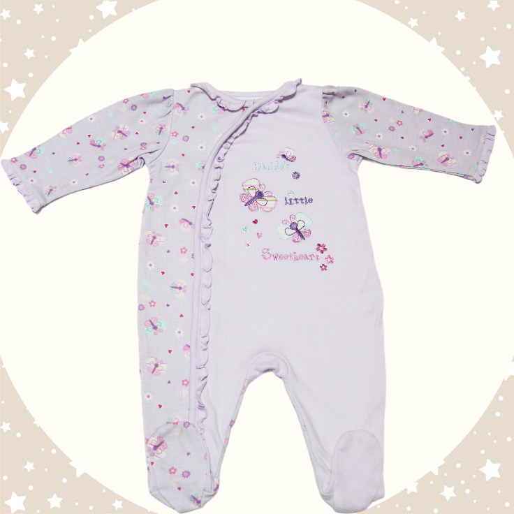 Salopetă Fluture (0-9 luni)