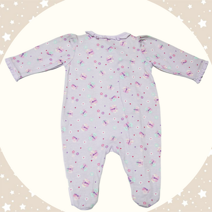 Salopetă Fluture (0-9 luni)