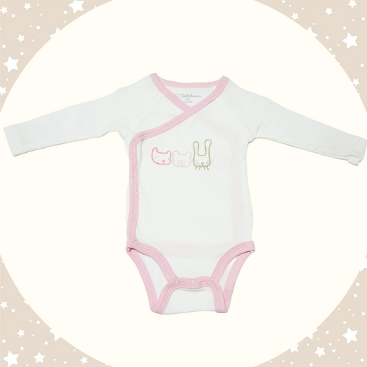 Body Animăluțe Pastel (1-3 luni)