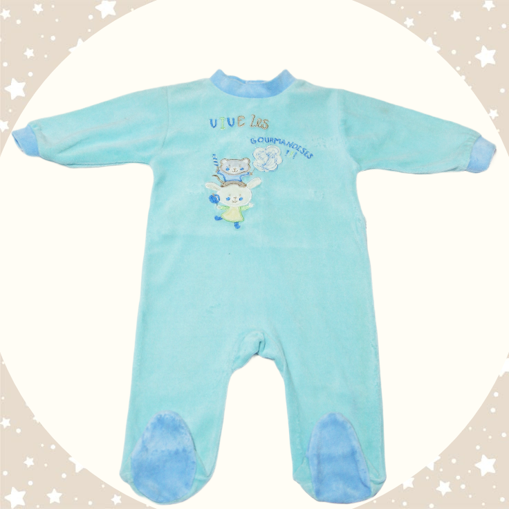 Salopetă Bleu Pluș