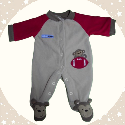 Salopetă Maimuță Fleece (nou-născuți)