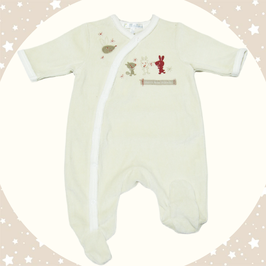 Salopetă Micii Prieteni (0-12 luni)