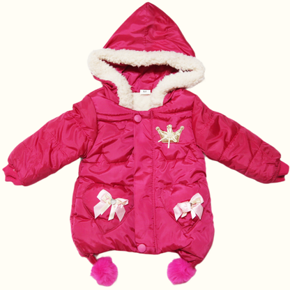 Geacă Fundiță Roz