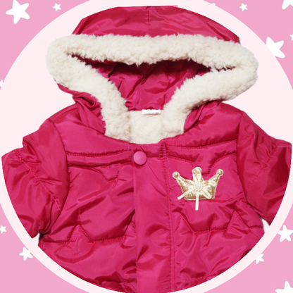 Geacă Fundiță Roz