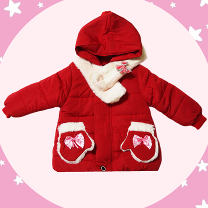 Geacă Mănuși Roșu