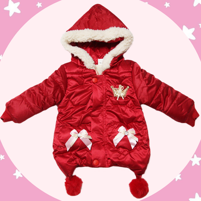 Geacă Fundiță Roșu