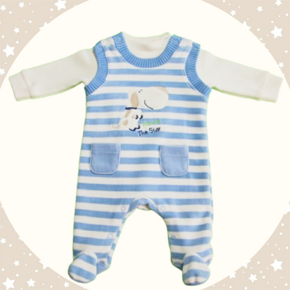 Salopetă Set Cațel (0-1 luni)