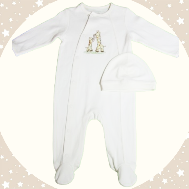 Salopetă cu căciulă