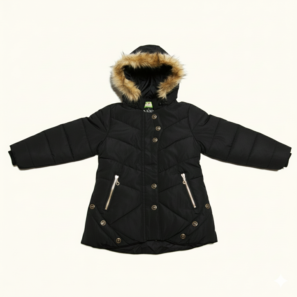 Geacă Black Fur