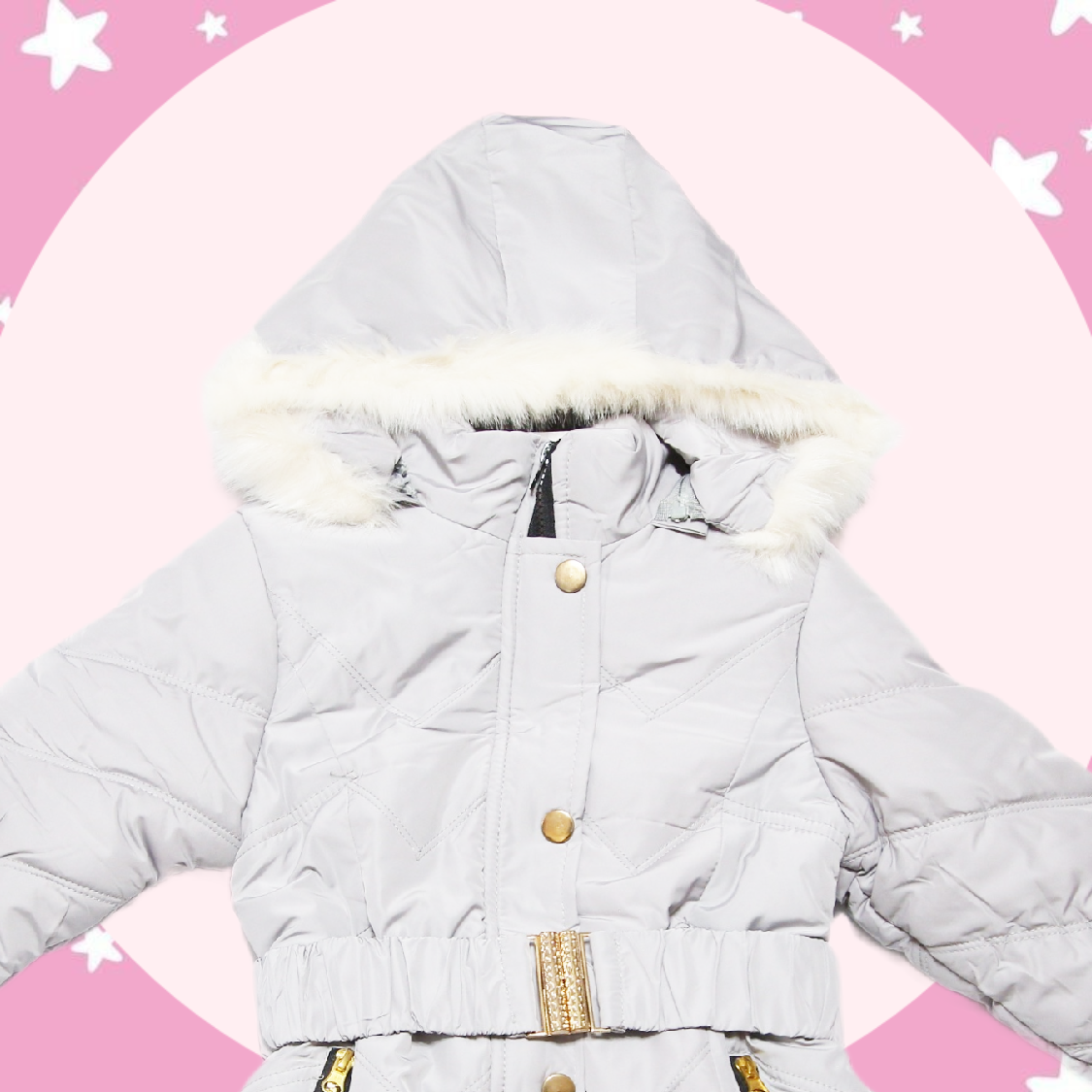 Geacă Gingășie Gri